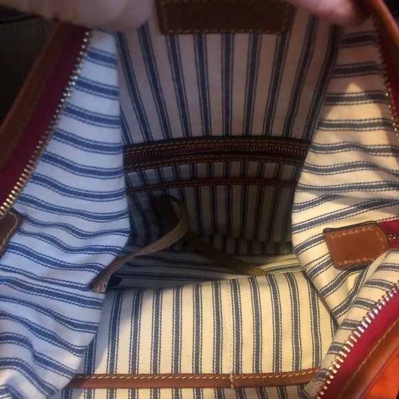 Bright orange nylon Dooney - Picture 3 of 3